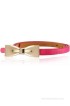 Calvino Girls Casual, Evening/Party Pink Artificial Leather Belt(Pink)